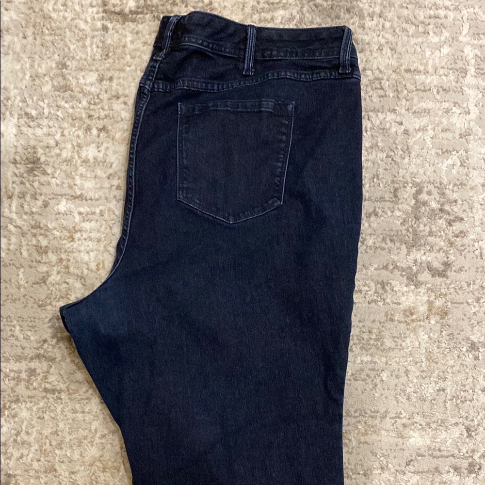 Women's Dark Blue Jeans - Picture 8 of 9